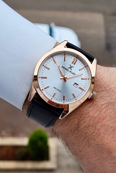 Daniel Klein Kahverengi Renk 24 Ay Garantili Erkek Kol Saati