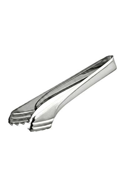 ÖZBİR Stainless Steel Ice Serving Tongs Pearl Model 16 cm 304 Quality