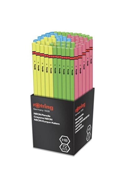 Rotring 2090066 Neon Highlighter Pencil Hb Pack of 72