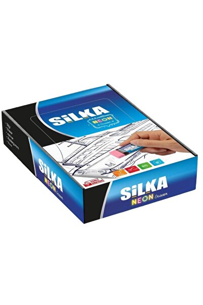 Yerli ممحاة سيلكا للطلاب نيون 20 قطعة Art.2