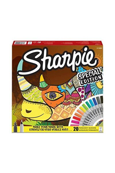 Sharpie Markör Permanent Fine 20 Li Gergedan 2110122