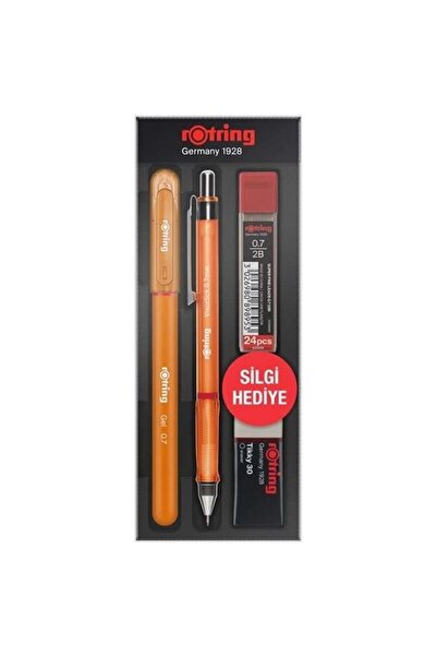 Rotring Visuclick+jel Okul Seti-0.5 MM Turuncu