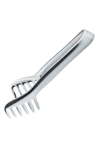 ÖZBİR Stainless Steel Classic Pasta and Spaghetti Tongs 21 cm 304 Quality
