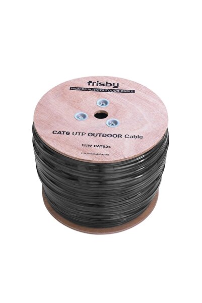 FRISBY FNW-CAT624 CAT 6 UTP Outdoor Kablo (305mt) Dış Mekan Kalınlık: 0.58 mm...
