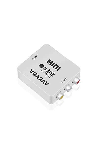 S-LINK SL-AV301 Vga To Vıdeo Çevirici