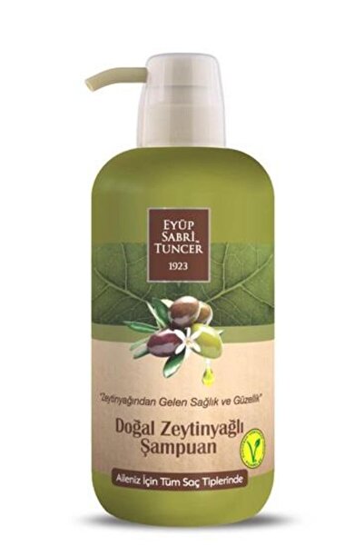 Eyüp Sabri Tuncer 600ml Şampuan Doğal Zeytinyağlı Pet Şişe