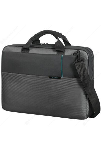 Samsonite 16N-09-001 حقيبة كمبيوتر محمول Qibyte مقاس 14.1 بوصة أنثراسايت