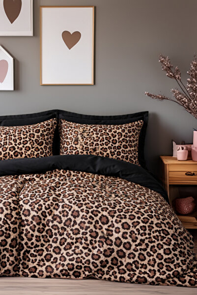 Always Obojstranná elastická obliečka na prikrývku Leopard