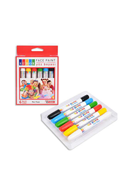 Südor Yüz Boyası 6 Renk YB01