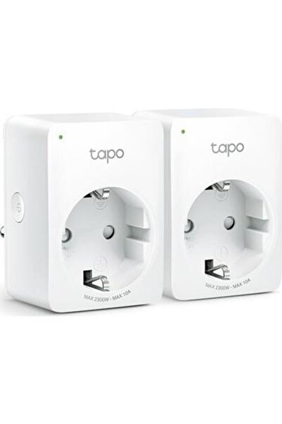 TP-LINK Tapo P100 (2 pachete) Mini Smart Wi-Fi Socket (2x) (Smart Wi-Fi Socket)
