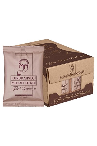 Mehmet Efendi Kahve 100 Gr Kolide 25 Paket Var