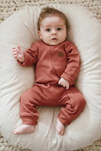 İLAYS %100 Premium Saf Pamuk Bebek Tulumu