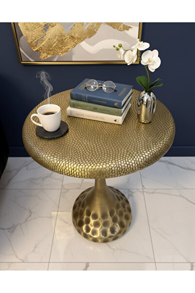 ARVIO Gold Dövme Sehpa Yan Sehpa