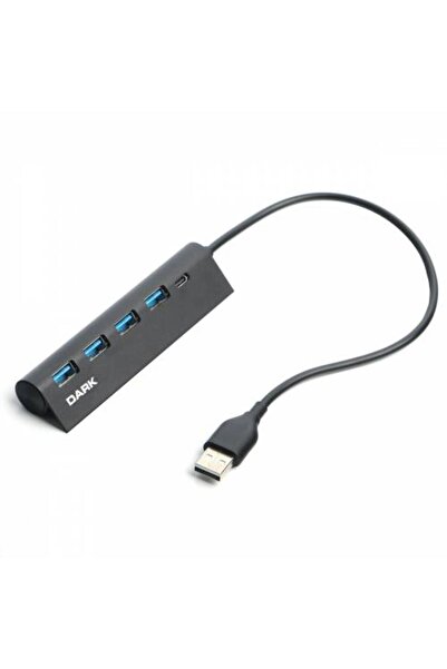 Dark DK-AC-USB346 USB Type-A to 1xUSB-C Charge 4 Port USB2.0 HUB