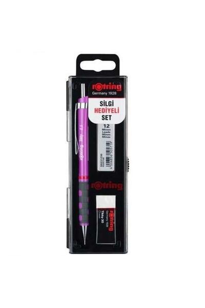 Rotring Okul Seti Versatil+Min Silgi Hediyeli 0.5 MM Mor RO-KK07-05MR