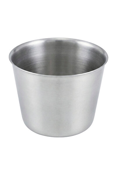 ÖZBİR Paslanmaz Çelik Krem Karamel ve Tatlı Kabı – 6’lı Set (6,5 × 6 cm)