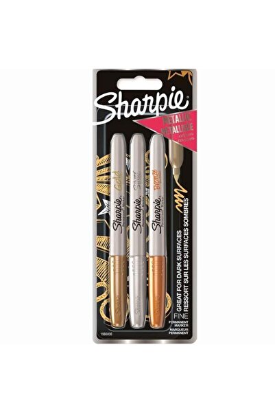 Sharpie Markör Metalik 3 Lü Bl Karışık Renk 1986006