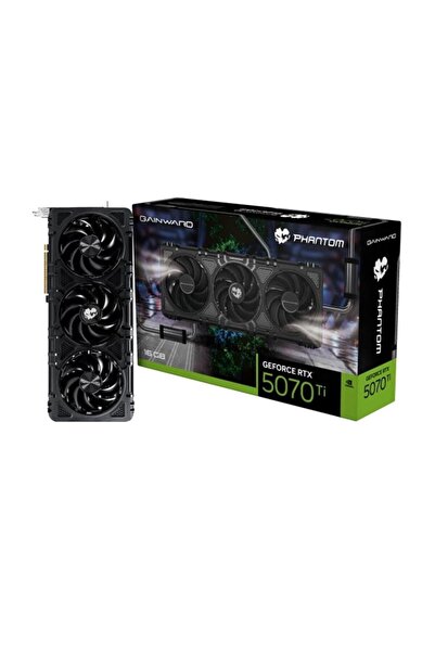 gainward GeForce RTX5070Ti PHANTOM 16GB GDDR7 256Bit Gaming (Oyuncu) Ekran Kartı