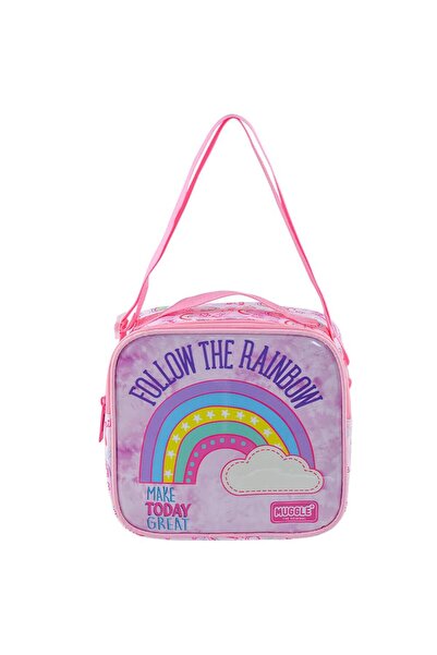 MUGGLE Beslenme Çantası Soft Rainbow Pembe Mu-6733