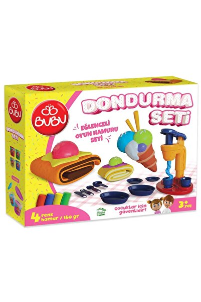 Bubu Bu-Bu Oyun Hamuru Seti Dondurma (L) BUBU-OH0009