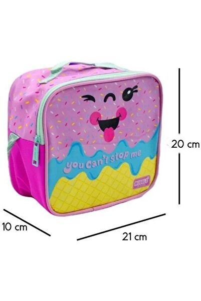 MUGGLE صندوق غداء آيس كريم وردي - Mu-8690