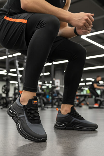 WALKWAY Smoked Lace-Up Lightweight Flexible Men's Sports Shoes Than 836 m