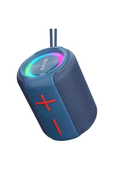 S-LINK SL-S79 Roll Mavi 6W 1200mAh USB-TF-TWS-IPX5 Bluetooth Hoparlör