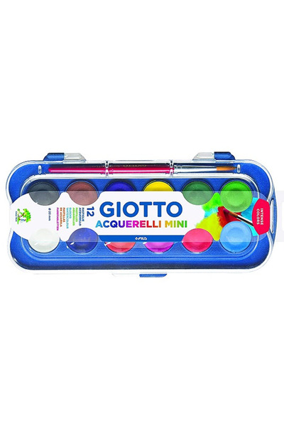 Giotto Sulu Boya Acquarell Blocks 23 MM 12 Li 352300