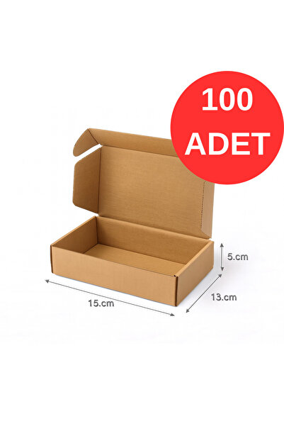 Aspak 15x13x5 Cm Kutu- Mini Receiver E-ticaret Kargo Kutusu-karton Kutu- 0,3 ...