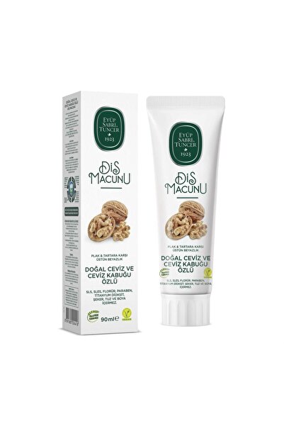 Eyüp Sabri Tuncer Doğal Ceviz Ve Ceviz Kabuğu Özlü Macunu 90ml