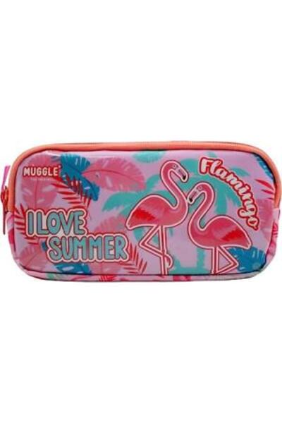 MUGGLE Фламинго роза калъф за моливи Mu-7273
