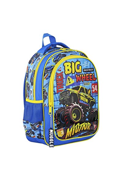 MUGGLE Geantă școlară pentru școala primară, colecția Big Wheel Mu-9116