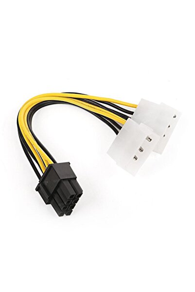 Dark DK-CB-P104 2x Molex 4Pin to 6+2Pin PCI-E Dönüştürücü Kablo