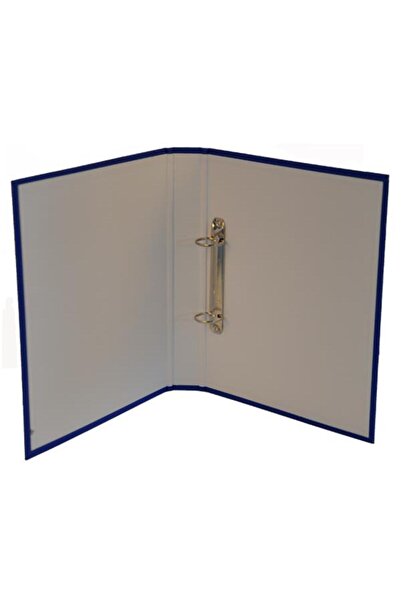 Bafix مجلد الطلاب من البلاستيك PVC بحلقتين مقاس A5 باللون الأزرق