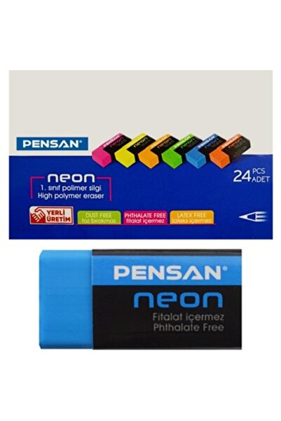 Pensan ممحاة نيون 24 قطعة Pss-24P