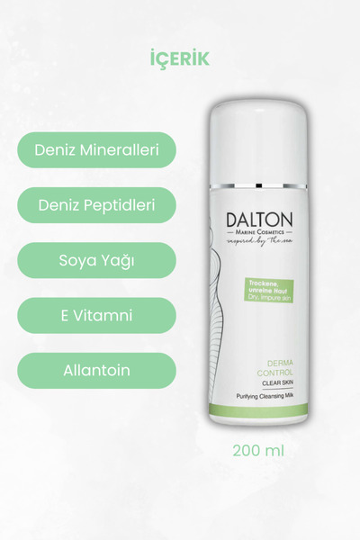 Yağlı Ve Sivilceli Cilt Için Arındırıcı Derma Control Temizleme Sütü