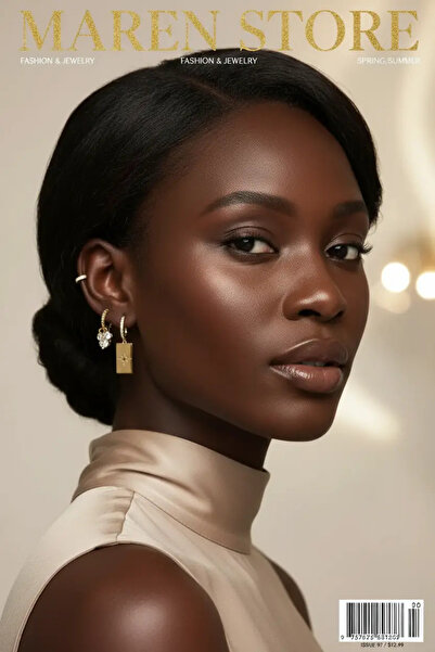 Maren Store حلق من الفولاذ مكون من 3 قطع