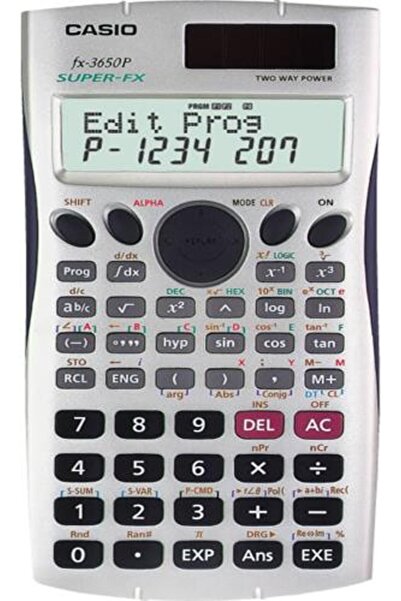 Casio Hesap Makinası Bilimsel Fx-3650p