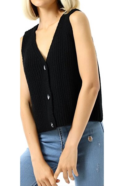 Esperar Women's 3 Button Knit Vest