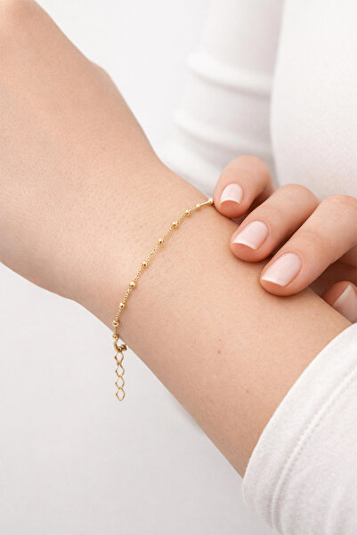 Bilezikci Dorika Altın Bileklik 14 Ayar