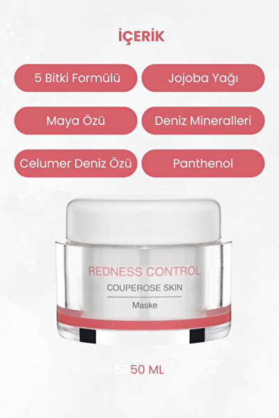 DALTON MARİNE COSMETİCS Kızarık / Rozalı Ciltler Için, Pantenol Içeren Rednes...