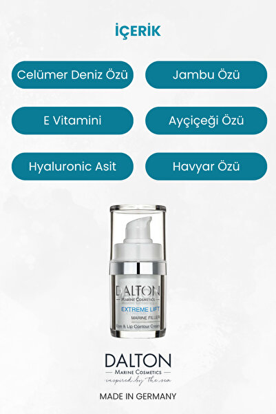 DALTON MARİNE COSMETİCS Kuru Kırışık Olgun Ciltlere Pürüzsüzleştiren Kırışıkl...