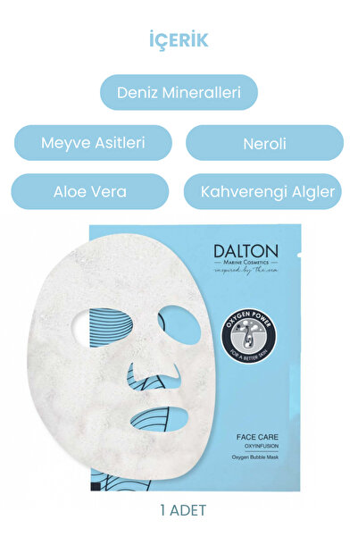 DALTON MARİNE COSMETİCS Tüm Ciltler Için Detoks Etkili Yatıştırıcı Oksijenli ...