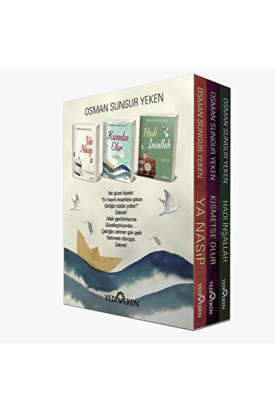 Yediveren Yayınları Osman Sungur Yeken 3.Kitap Kutulu/Osman Sungur Yeken/Yedi...