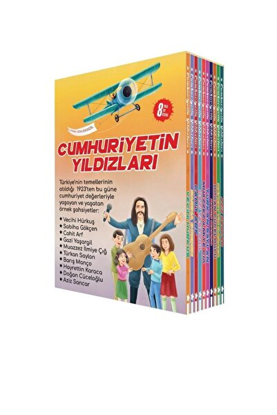 Yediveren Yayınları Cumhuriyetin Yıldızları Kutulu 10 Kitap Set