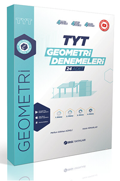 ergi yayınları TYT GEOMETRİ DENEMELERİ