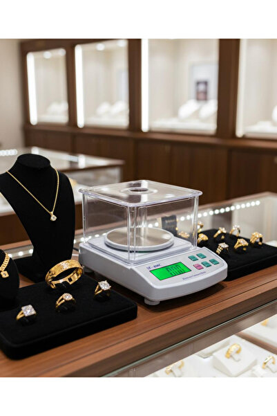 Brader 500gr/0.01gr Laboratuvar Eczane Epoksi Ve Kuyumcu Terazisi