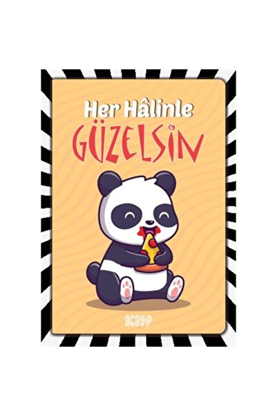Acayip Yayınları Havalı Panda Defter - Havalı Defterler