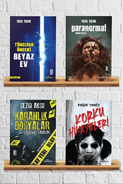 Yediveren Yayınları KORKU GERİLİM ROMAN SETİ 4 KİTAP TAKIM