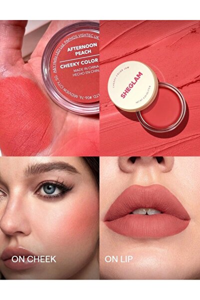 SHEGLAM Cheeky Color Jam - Carnation Dreams 6 Renk Çok Amaçlı Krem Allık ve D...